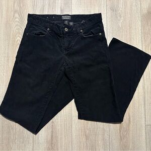 Black Low Waisted Corduroy Polo Jeans Size 4 x 32